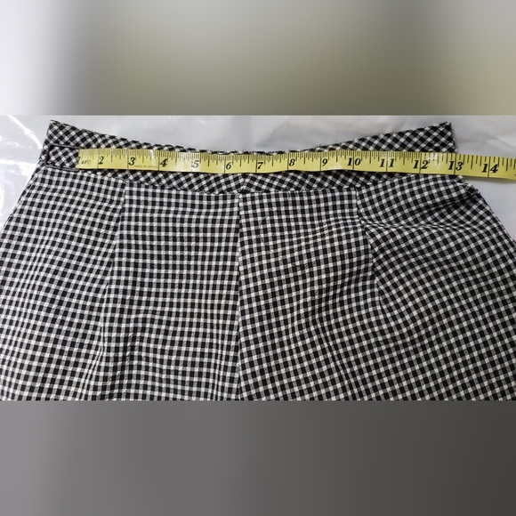 Checkered Black and White Shorts Heart Soul - Picture 4 of 8
